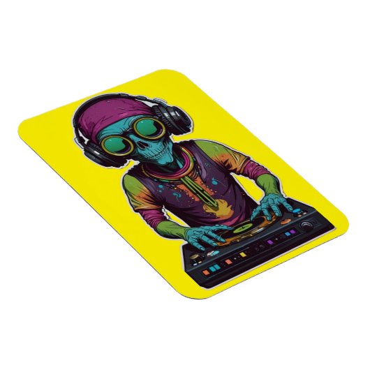 The Intergalactic DJ マグネット (右側)