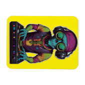 The Intergalactic DJ マグネット (横)