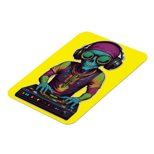 The Intergalactic DJ マグネット (左側)