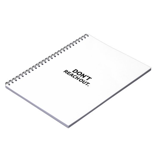 The Internal Ledger Don't Reach Out Professional ノートブック (左側)