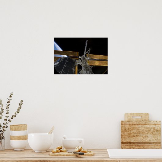 The International Space Station ポスター (キッチン)