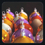 THE INTRUDER CHRISTMASまたはEaster Stickers スクエアシール<br><div class="desc">クリスマスやイースター用のクリスマスボーユーモアのあるブルと卵1個を持つ3Dコンピュータイメージ。デザインの正方形のステッカー。マッチング紙ナプキンとプレート、グリーティングカード、クラフト製品など…コレクション忘れ全体を使用しない。</div>