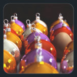 THE INTRUDER CHRISTMASまたはEaster Stickers スクエアシール<br><div class="desc">クリスマスやイースター用のクリスマスボーユーモアのあるブルと卵1個を持つ3Dコンピュータイメージ。デザインの正方形のステッカー。マッチング紙ナプキンとプレート、グリーティングカード、クラフト製品など…コレクション忘れ全体を使用しない。</div>