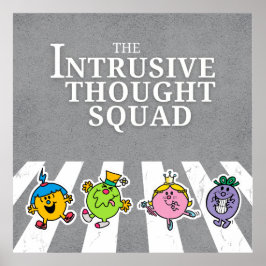 The Intrusive Thought Squad Poster ポスター