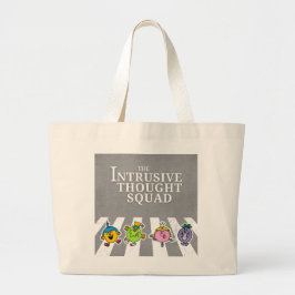 The Intrusive Thought Squad Tote ラージトートバッグ