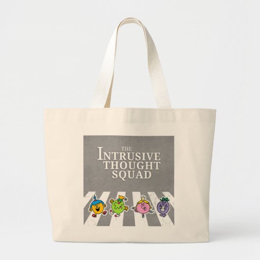 The Intrusive Thought Squad Tote ラージトートバッグ (正面)