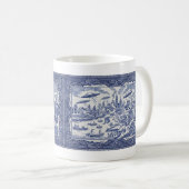 The Invasion of Willow Ridge - Blue Willow Mug コーヒーマグカップ (正面右)