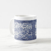 The Invasion of Willow Ridge - Blue Willow Mug コーヒーマグカップ (正面左)