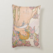 The Iris (1897) by Alphonseミュシャ アクセントクッション (裏面(縦))