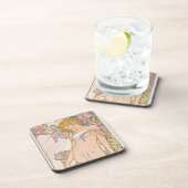 The Iris (1897) by Alphonseミュシャ コースター (右側)