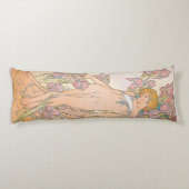 The Iris (1897) by Alphonseミュシャ ボディピロー (裏面)