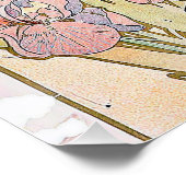 The Iris (1897) by Alphonseミュシャ ポスター (コーナー)