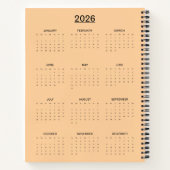 The Iris (1897) by Alphonse Mucha ノートブック (裏面)