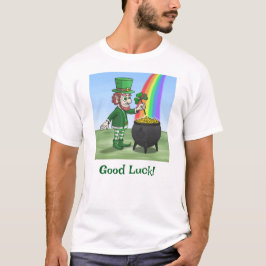 The Irish leprechaun and the pot of gold Tシャツ