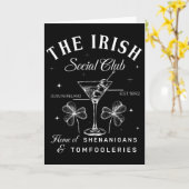 The Irish Social Club Home Of Shenanigans And Tomf カード (黄色い花)