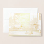 The Irori 箔カード (封筒付き正面)