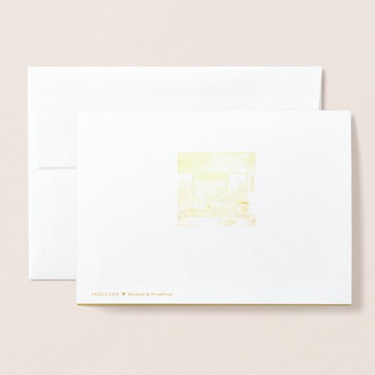 The Irori 箔カード (裏面封筒付き)