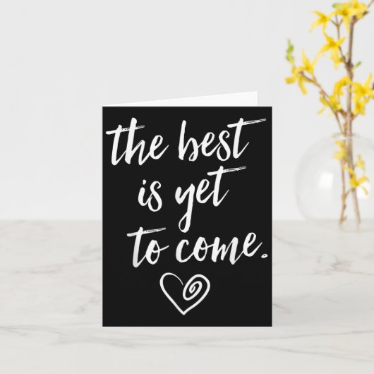 The Is Yet To Come  カード (黄色い花)