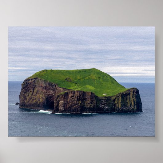 The island with one house ポスター (正面)