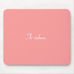 The iubesc mousepad （ルーマニア語I love you） マウスパッド