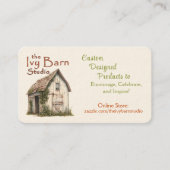 The Ivy Barn Studio 名刺 (正面)