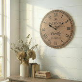 The JACKSON Family Wall Clock  ラージ壁時計