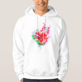 The Jaded Heart on a Cozy Long Sleeve White パーカ