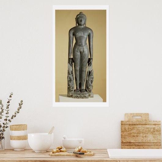 The Jain Tirthankara, Parsvanatha, Rajasthan, Prat ポスター (キッチン)