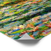 The Japanese Bridge (The Water-Lily Pond) by Monet ポスター (角)