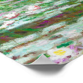 The Japanese Footbridge by Claude Monet ポスター (角)