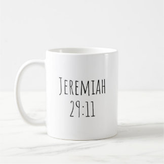 The "Jeremiah 29:11" Mug コーヒーマグカップ