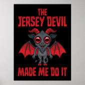 The Jersey Devil Made Me Do It ポスター (正面)