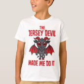 The Jersey Devil Made Me Do It Tシャツ (正面)