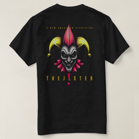THE JESTER GUITAR PROMO TEE Tシャツ (デザイン裏面)