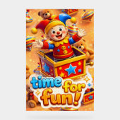 The jesters grand toybox toybox party アクリルサイン (正面)