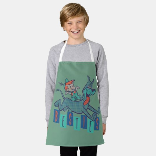 The Jetsons | Elroy & Astro Besties エプロン (着用した状態)
