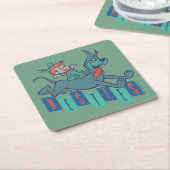 The Jetsons | Elroy & Astro Besties スクエアペーパーコースター (アングル)