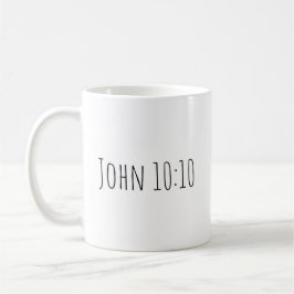 The John 10:10 Mug コーヒーマグカップ