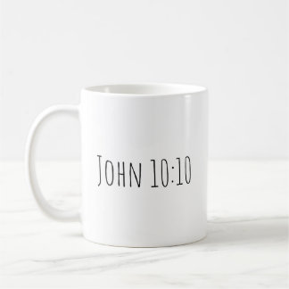 The John 10:10 Mug コーヒーマグカップ