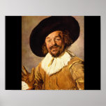 The Jolly Toper', Franz Hals_Dutch Masters ポスター<br><div class="desc">Welcome to our store. In our Great Works of Art Store,  we feature masterpieces made by the best artists in history--the masters themselves. 

This The Jolly Toper',  Franz Hals_Dutch Masters.

For more Great Works of Art,  visit our store at http://zazzle.com/GreatWorksofArt</div>