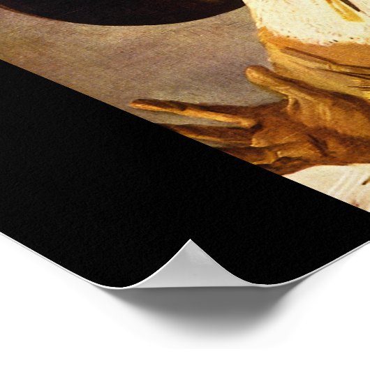 The Jolly Toper', Franz Hals_Dutch Masters ポスター (角)