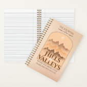 The Journal: Hills and Valleys ノートブック (内側)