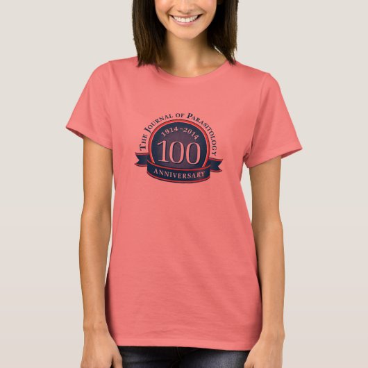 The Journal of Parasitology 100th Anniversary Tシャツ (正面)