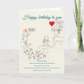 The Journey Continues,birthday カード (正面)