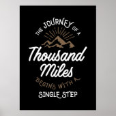 The Journey Of a Thousand Miles ポスター (正面)