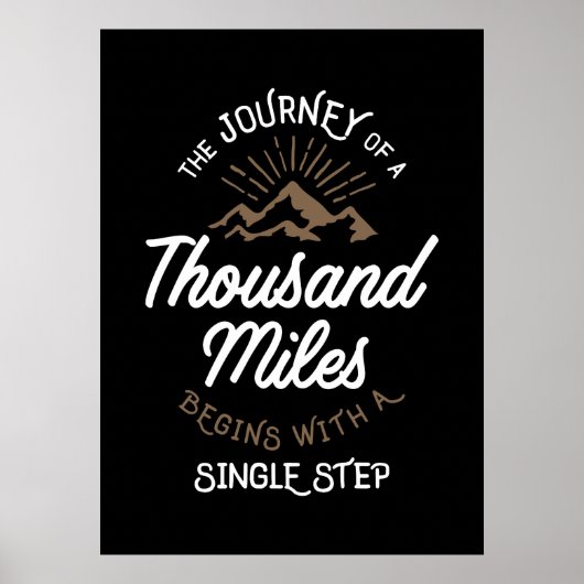 The Journey Of a Thousand Miles ポスター (正面)