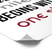 The Journey Poster (標準写真フレームサイズ) ポスター (角)