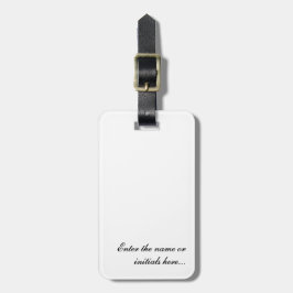 The Journey Tag – Personalized Custom Luggage Tag ラゲッジタグ
