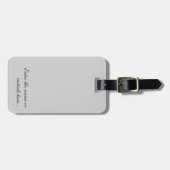 The Journey Tag – Personalized Custom Luggage Tag ラゲッジタグ (正面横)