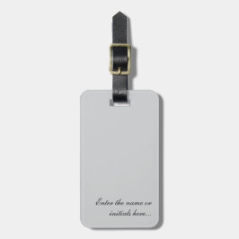 The Journey Tag – Personalized Custom Luggage Tag ラゲッジタグ